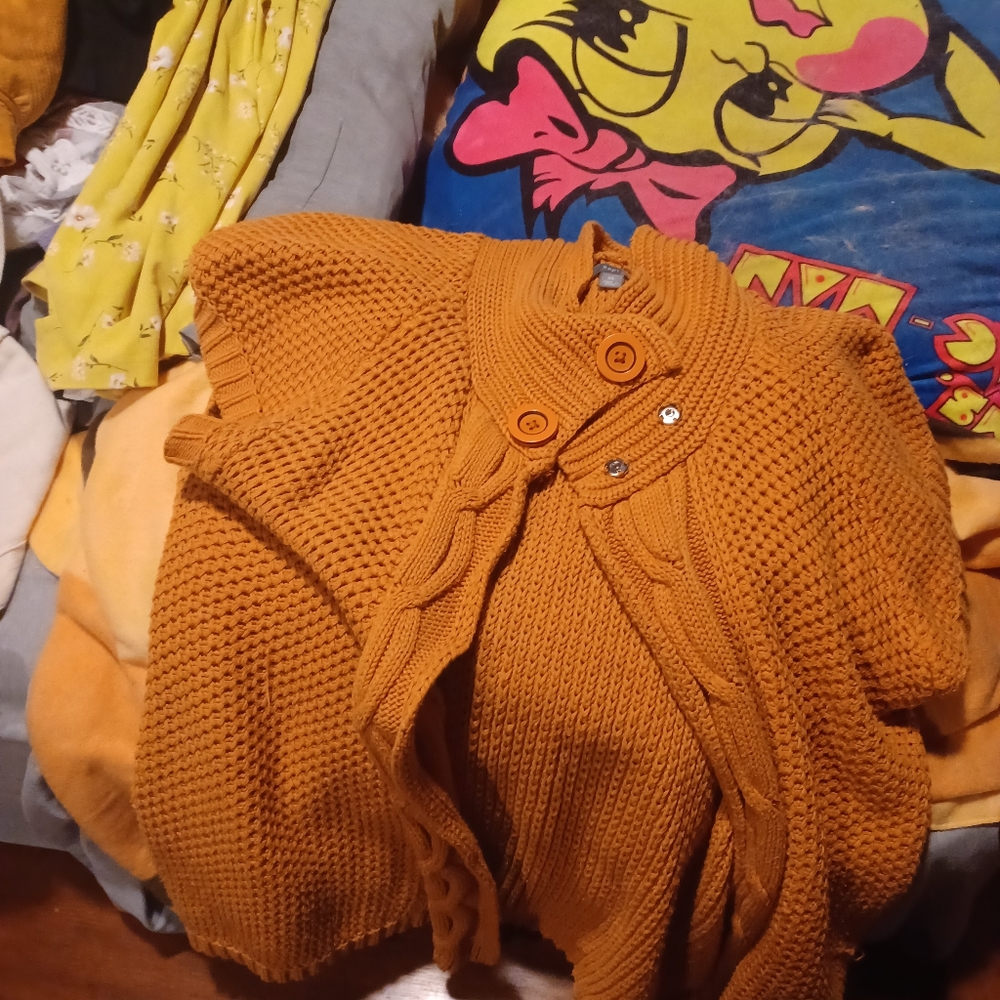 Apt 9 sleeveless cardigan